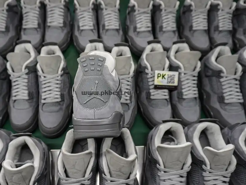 PK GOD Air Jordan 4 SE Paris Olympics Cement Grey RETAIL MATERIALS READY TO SHIP