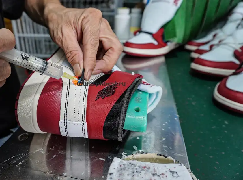 PK GOD Off-White x Air Jordan 1 Retro High OG Chicago RETAIL MATERIALS READY TO SHIP