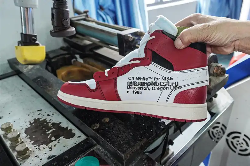 PK GOD Off-White x Air Jordan 1 Retro High OG Chicago RETAIL MATERIALS READY TO SHIP