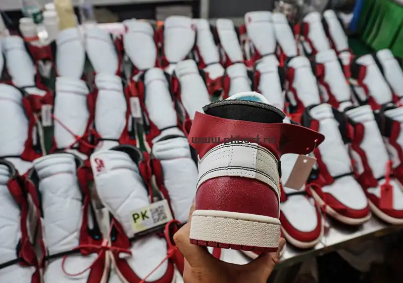 PK GOD Off-White x Air Jordan 1 Retro High OG Chicago RETAIL MATERIALS READY TO SHIP