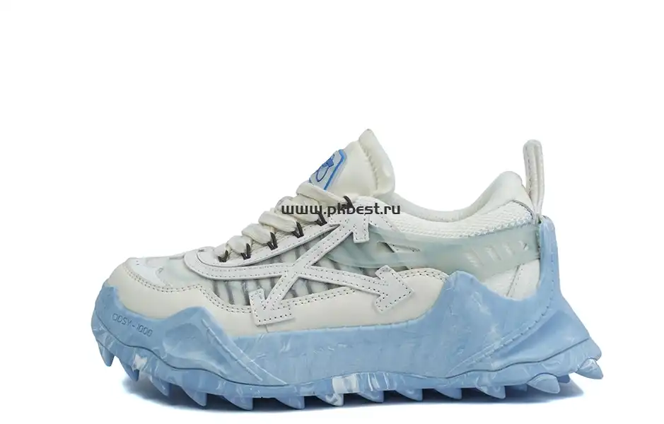 PK GOD Off-White ODSY-1000 White blue RETAIL MATERIALS READY TO SHIP