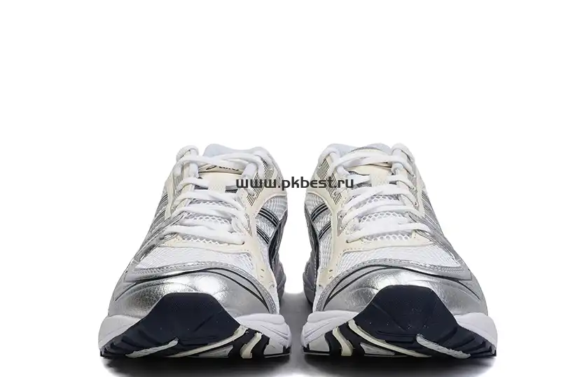 PK GOD Asics Gel-Kayano 14 White black silver RETAIL MATERIALS READY TO SHIP