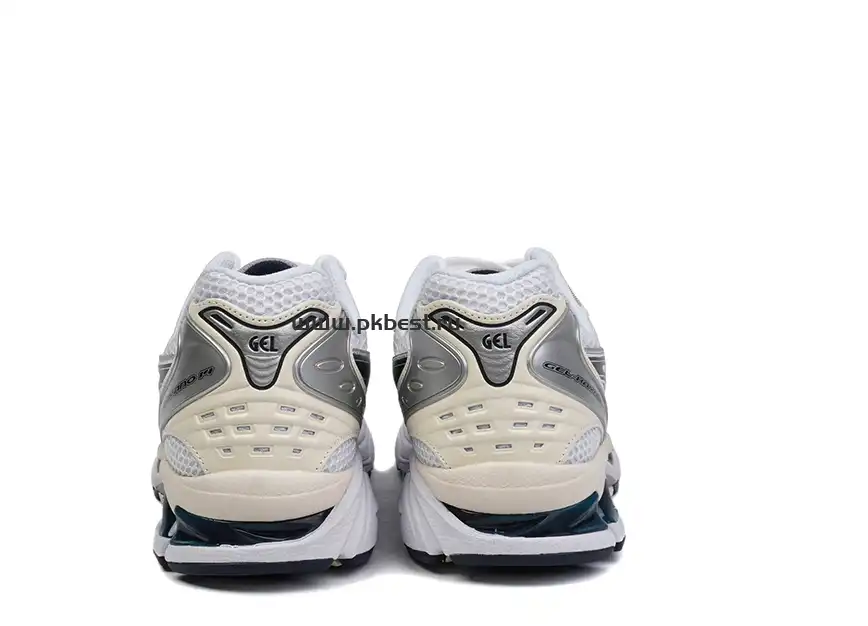 PK GOD Asics Gel-Kayano 14 White black silver RETAIL MATERIALS READY TO SHIP