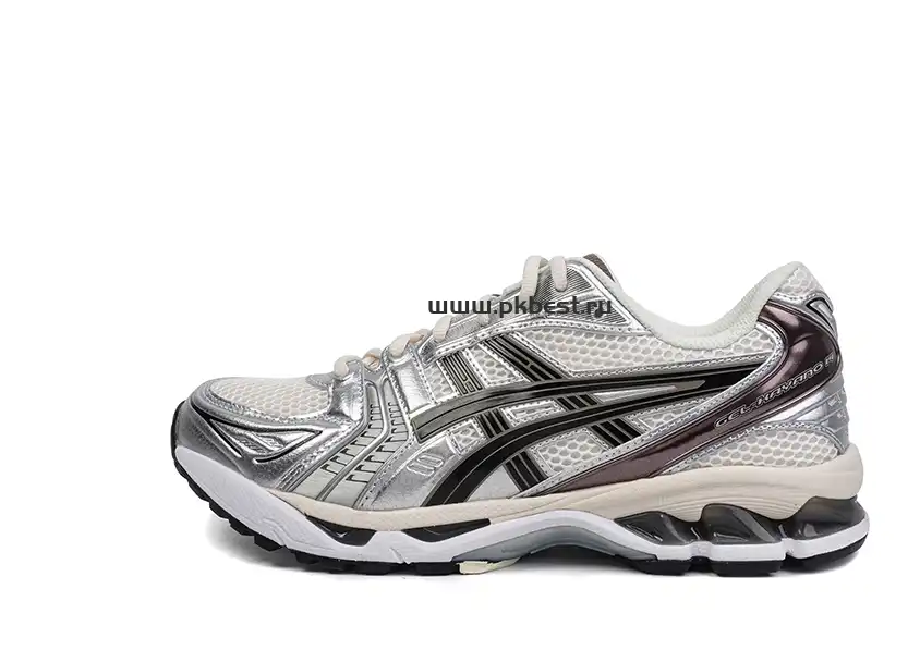 PK GOD Asics Gel-Kayano 14  Y2K  Black, white and silver RETAIL MATERIALS READY TO