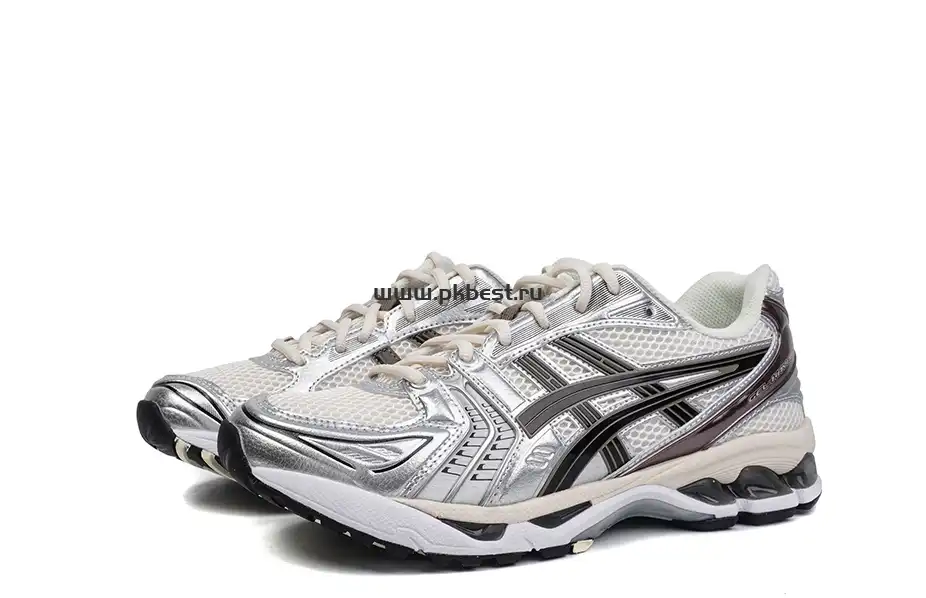 PK GOD Asics Gel-Kayano 14  Y2K  Black, white and silver RETAIL MATERIALS READY TO