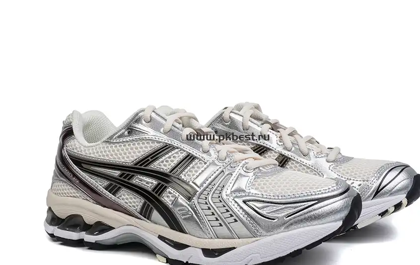 PK GOD Asics Gel-Kayano 14  Y2K  Black, white and silver RETAIL MATERIALS READY TO