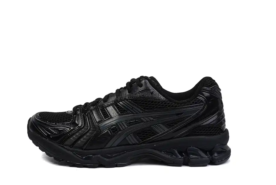 PK GOD Gel-Kayano 14 All black RETAIL MATERIALS READY TO SHIP $125.00