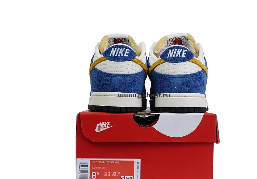 PK GOD Nike Dunk Low Kasina Industrial Blue RETAIL MATERIALS READY TO SHIP