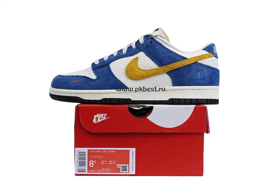 PK GOD Nike Dunk Low Kasina Industrial Blue RETAIL MATERIALS READY TO SHIP