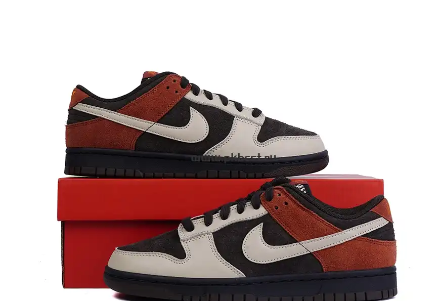 PK GOD Nike Dunk Low “Brown Panda” RETAIL MATERIALS READY TO SHIP