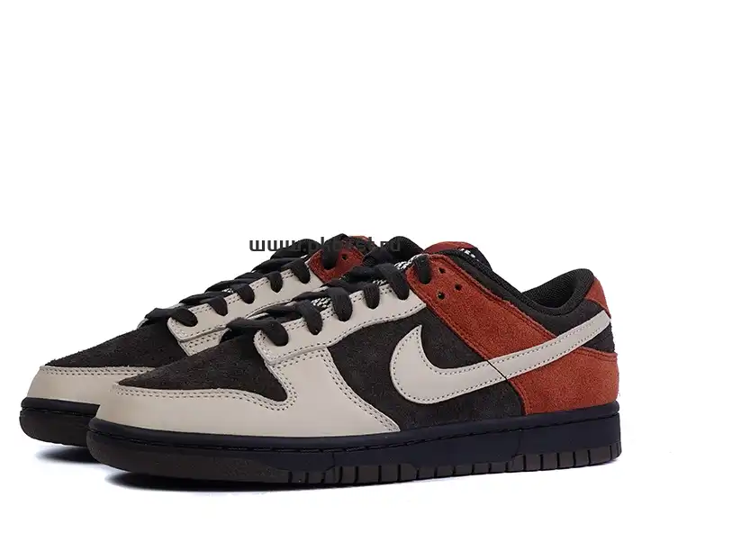 PK GOD Nike Dunk Low “Brown Panda” RETAIL MATERIALS READY TO SHIP