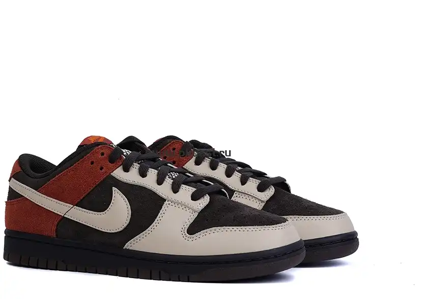 PK GOD Nike Dunk Low “Brown Panda” RETAIL MATERIALS READY TO SHIP