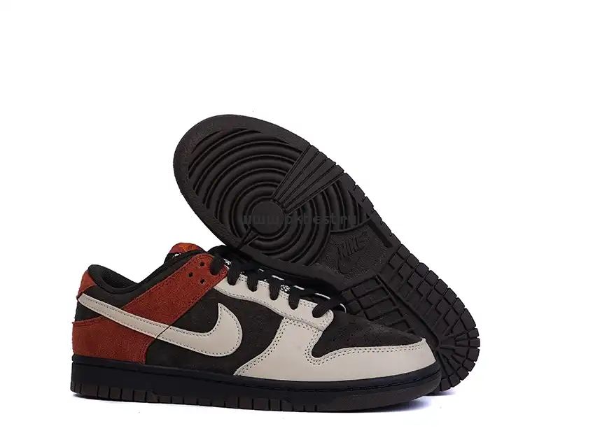 PK GOD Nike Dunk Low “Brown Panda” RETAIL MATERIALS READY TO SHIP