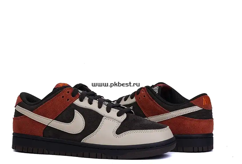 PK GOD Nike Dunk Low “Brown Panda” RETAIL MATERIALS READY TO SHIP