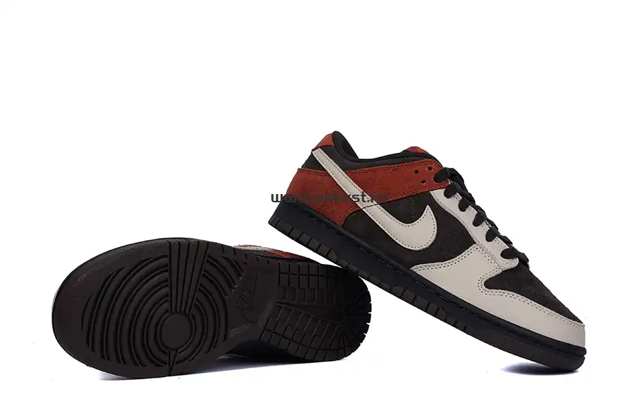 PK GOD Nike Dunk Low “Brown Panda” RETAIL MATERIALS READY TO SHIP