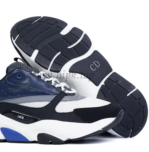 PK GOD Dior B33 TENNIS  DO EMBROIDERED  CANV BLUE & WHITE RETAIL MATERIALS READY TO SHIP