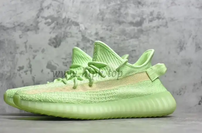 EXCLUSIVE GOD YEEZY 350 V2 GID GLOW WITH REAL PREMEKNIT FROM HUAYIYI WHICH OFFER PRIMEKNIT TO ADIDAS DIRECTLY READY TO SHIP