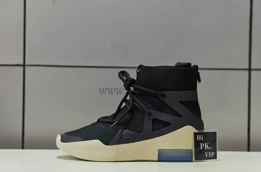 EXCLUSIVE RETAIL PK GOD NIKE AIR FEAR OF GOD 1 LIGHT BLACK BLACK AAR4237-001READY TO SHIP