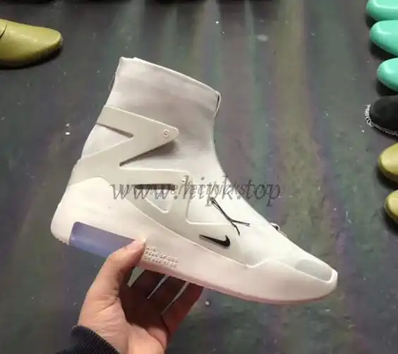 EXCLUSIVE RETAIL PK GOD NIKE AIR FEAR OF GOD 1 LIGHT BLACK BLACK AAR4237-001READY TO SHIP