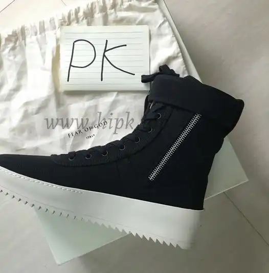 PK God FEAR OF GOD 101 LOW SNEAKER all black BONE SUEDE real materials ready to ship