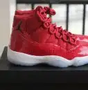 Authentic Air Jordan 11 Low Red Suede