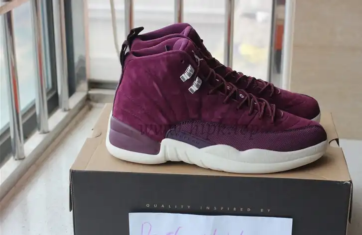 Authentic Air Jordan 12 “Bordeaux”