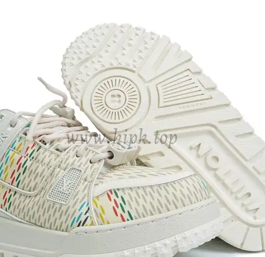 PK god Louis Vuitton LV Trainer White retail materials ready to ship