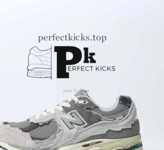 PK GOD New Balance 2002R Black Dark Grey RETAIL MATERIALS READY TO SHIP