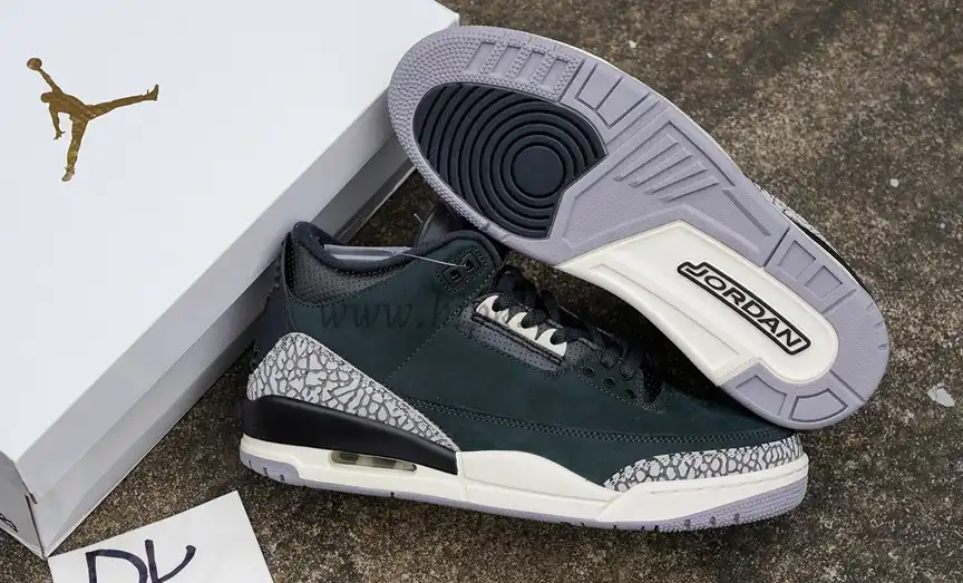 PK GOD Air Jordan 3 WMNS Off Noir RETAIL MATERIALS READY TO SHIP