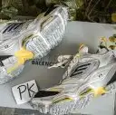 PK GOD PARIS TRIPLE S CLEAR SOLE TRAINER all yellow READY TO SHIP