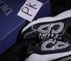 PK GOD Dior B33 TENNIS  DO  EMBROIDERED  CANV Gray & PINK RETAIL MATERIALS READY TO SHIP