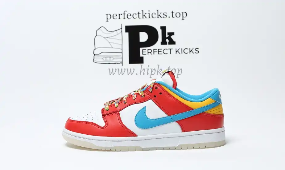 PK GOD Dunk Low SB LeBron Fruity Pebbles RETAIL MATERIALS READY TO SHIP