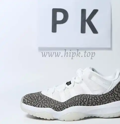 PK GOD Air Jordan 11 cool grey retail materials ready to ship