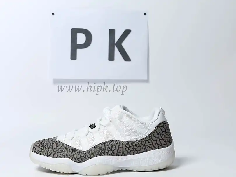 PK GOD Jordan 11 Retro Low IE White Cement RETAIL MATERIALS READY TO SHIP