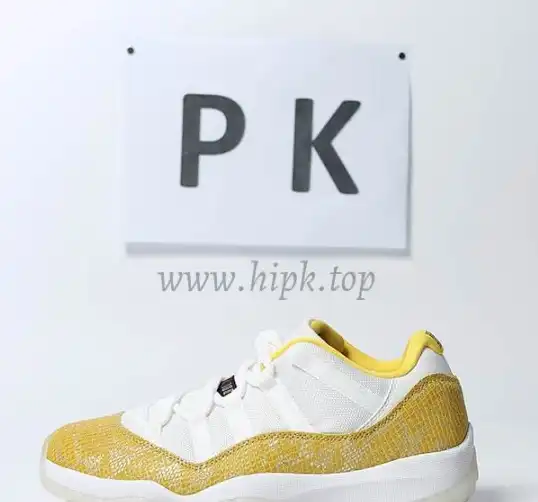 PK God Jordan Retro 11 Low Snakeskin Light Bone real snakeskin ready to ship