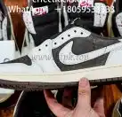 PK 4.0 Travis Scott x Air Jordan 1 Low OG Canary retail materials ready to ship1