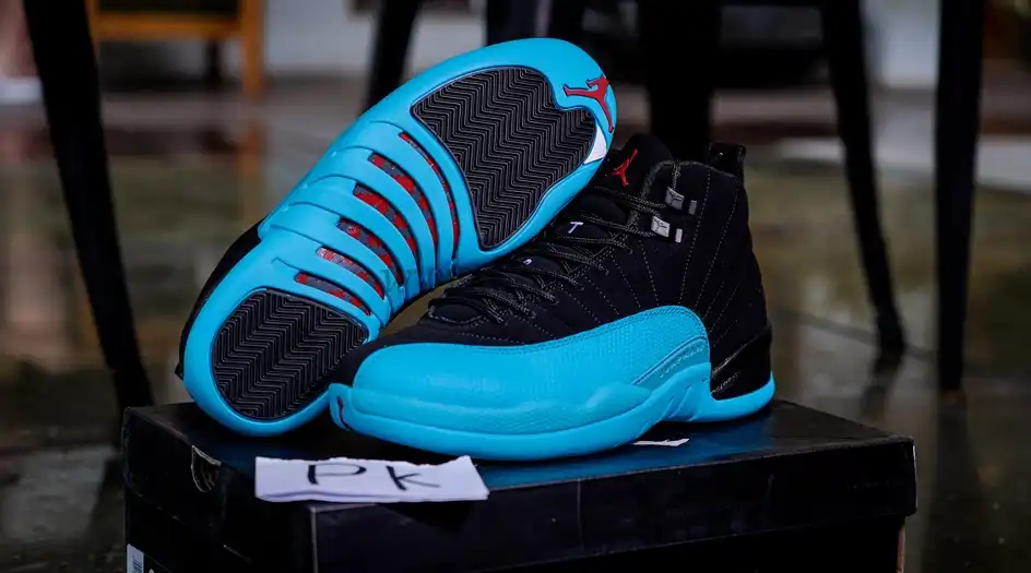 PK GOD Jordan 12 Retro Gamma Blue RETAIL MATERIALS READY TO SHIP