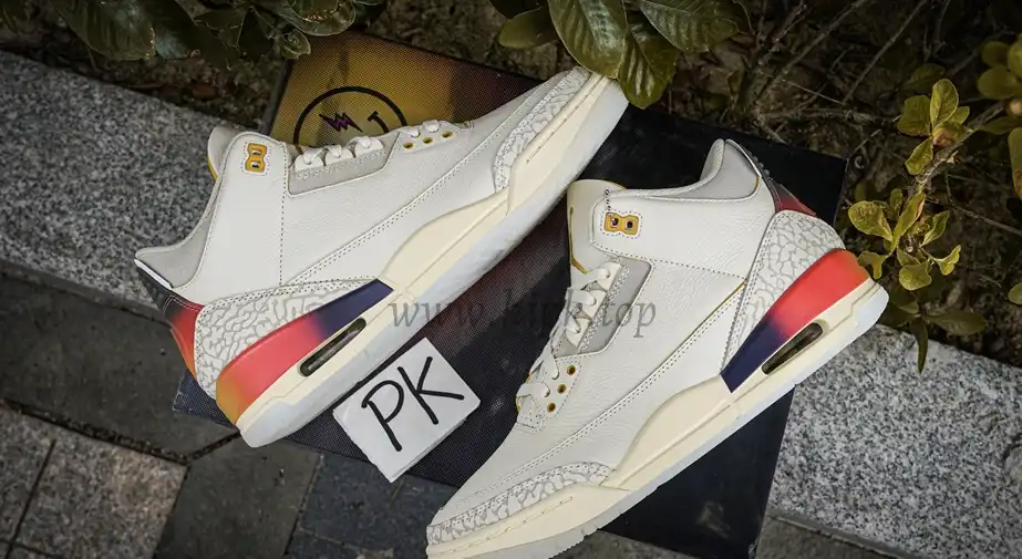 PK GOD Jordan 3 Retro SP J Balvin RETAIL MATERIALS READY TO SHIP