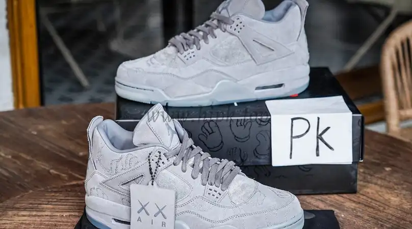 PK GOD Jordan 4 Retro Kaws RETAIL MATERIALS READY TO SHIP