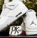 PK God Jordan 4 Retro Levi’s White RETAIL MATERIALS READY TO SHIP