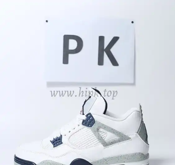 PK God Jordan 4 Retro Levi’s White RETAIL MATERIALS READY TO SHIP