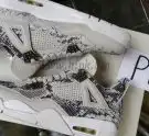 PK God Jordan 4 Retro Levi’s White RETAIL MATERIALS READY TO SHIP