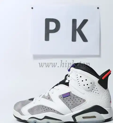 PK GOD Jordan Air Jordan 6 Aqua Black Purple RETAIL MATERIALS READY TO SHIP