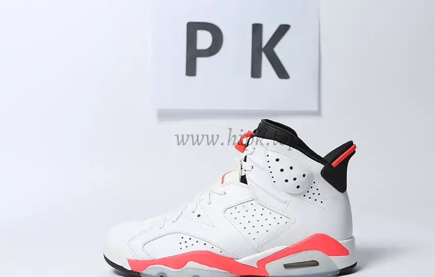 PK GOD Jordan 6 Retro Infrared White 2014 RETAIL MATERIALS READY TO SHIP