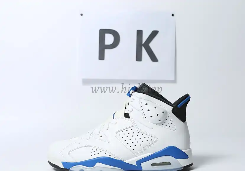 PK GOD Jordan 6 Retro Sport Blue RETAIL MATERIALS READY TO SHIP