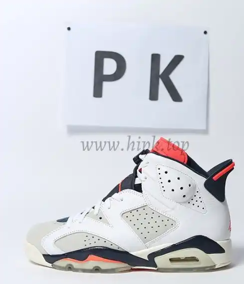 PK GOD Jordan 6 Retro Black Red RETAIL MATERIALS READY TO SHIP