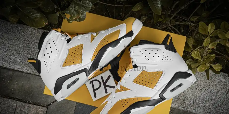 PK GOD Jordan 6 Retro Yellow Ochre RETAIL MATERIALS READY TO SHIP