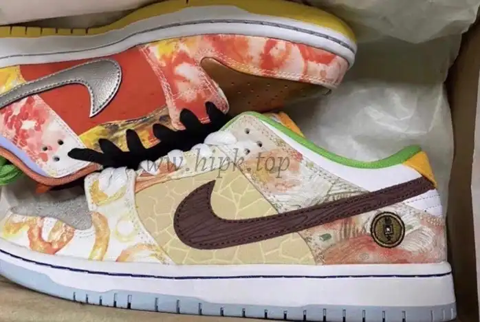 Pk God Nike dunk low pro QS street hawker retail materials ready to ship