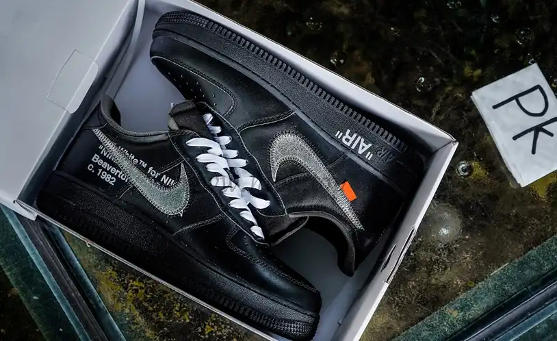 PK GOD Nike Air Force 1 Low ’07 Off-White MoMA RETAIL MATERIALS READY TO SHIP