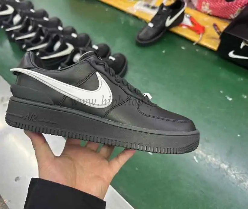 PK GOD Nike Air Force 1 Low SP AMBUSH Black RETAIL MATERIALS READY TO SHIP